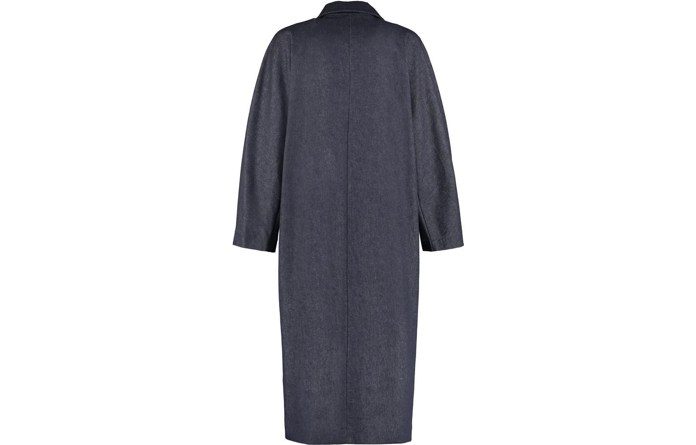 Lookbook (W) ''S Max Mara MaxMara Mantel Denim Klasik Edisi Runway - Biru Tua 1011012206001-BACCO