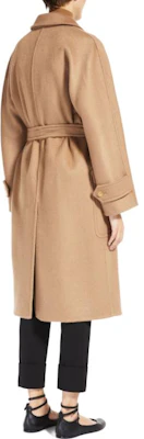 (W) ''S Max Mara MaxMara 雙排扣腰帶駝色外套 休閒純色 1016043906-068 Purchase (W) ''S Max Mara MaxMara 雙排扣腰帶駝色外套 休閒純色 1016043906-068