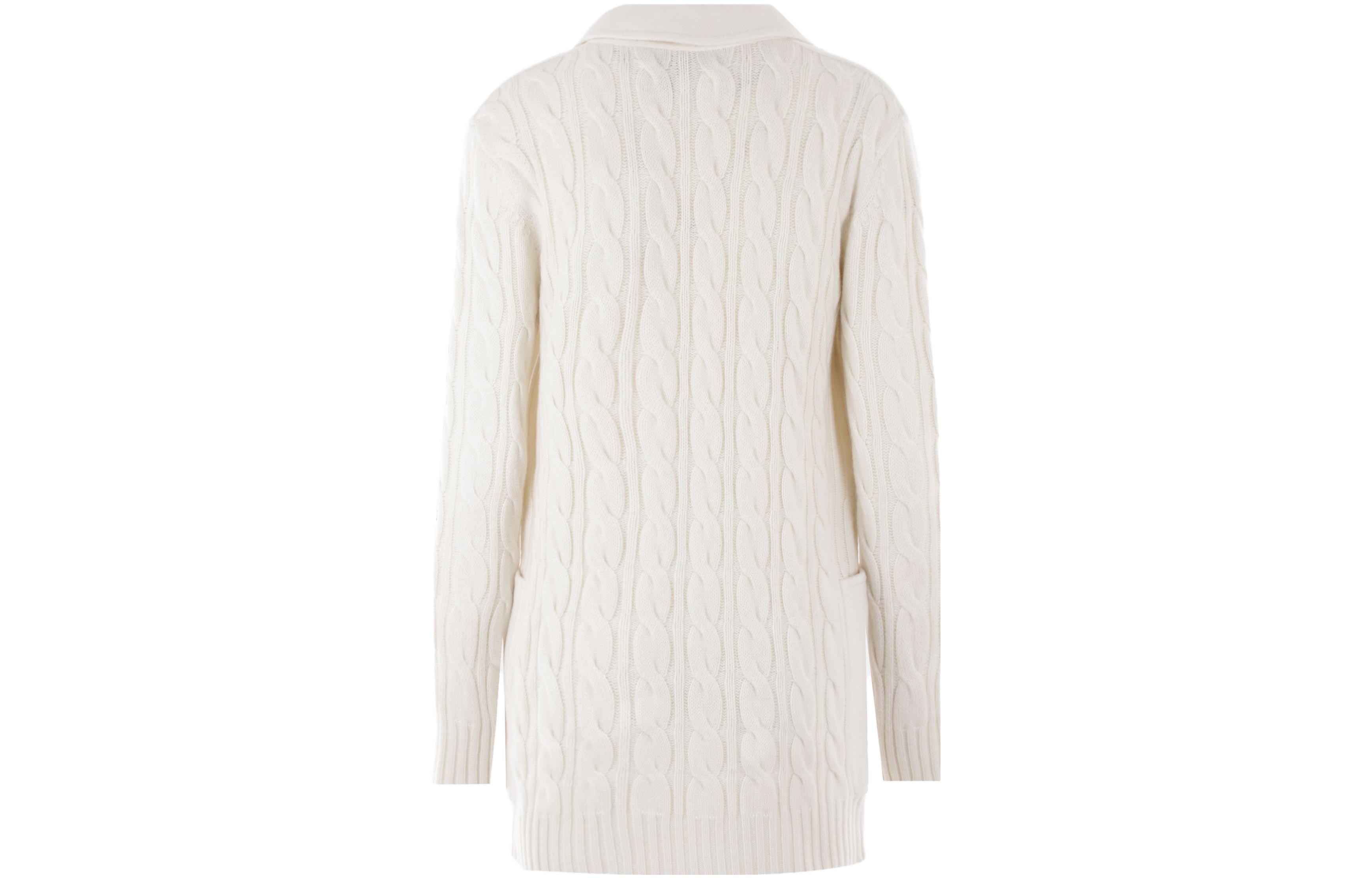 Lookbook (W) ''S マックスマーラ ダブルブレスト ウール カシミヤ コート - ホワイト 2313160239600 002-006