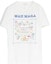Buy (W) 막스마라 자수 코튼 캐주얼 화이트 반팔 티셔츠 1941033106005-TSHIRT