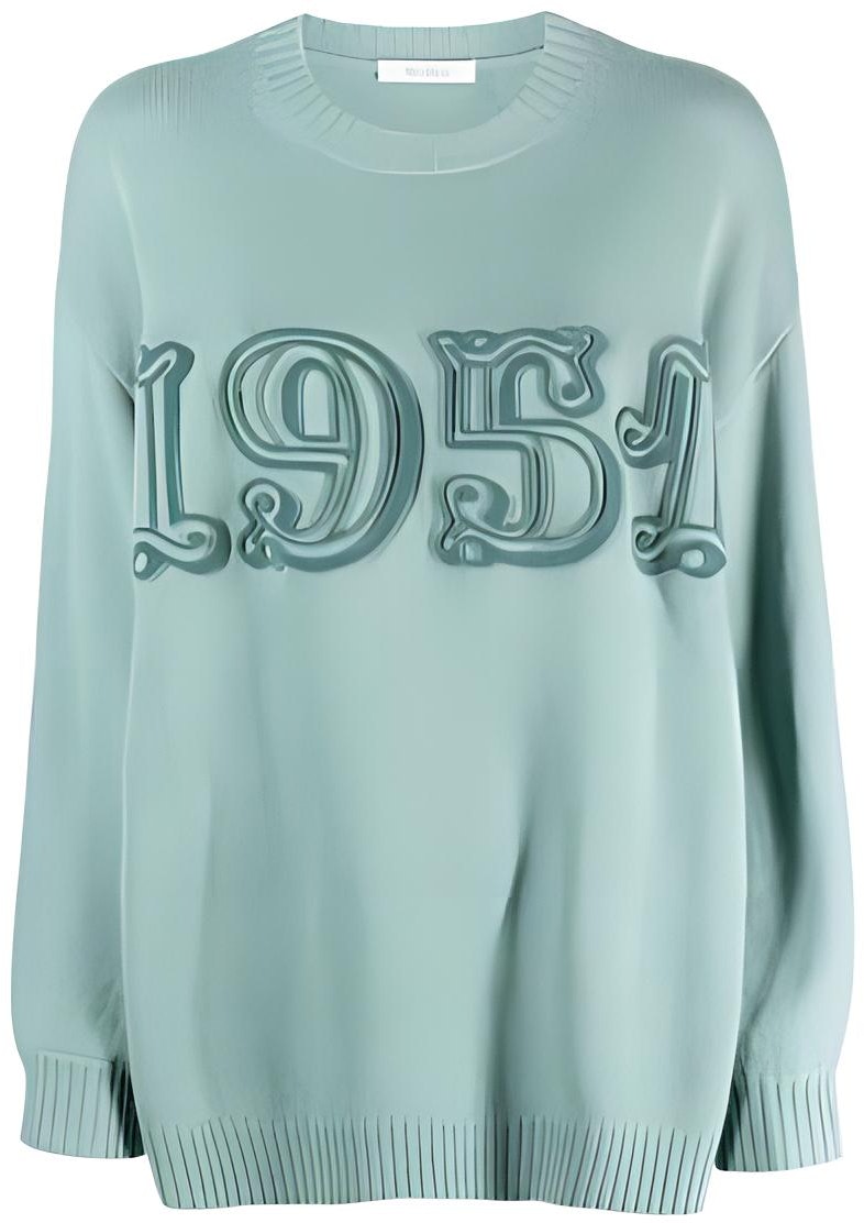 women-s-max-mara-max-mara-fitted-round-neck-long-sleeve-sweater-green-13660733600-020