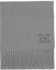 Order (Women) 'S Max Mara MaxMara Gray Wool Scarf with Letter Embroidery and Tassels. 45463137600232009