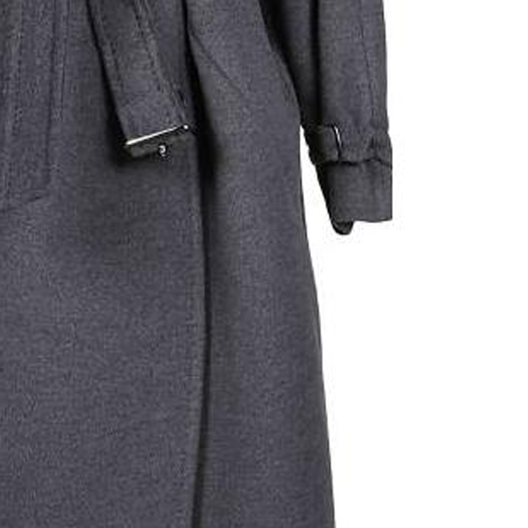 (Women) 'S Max Mara MaxMara  Grey Double-Breasted Long Sleeve Coat 10160523600-034 圖 7