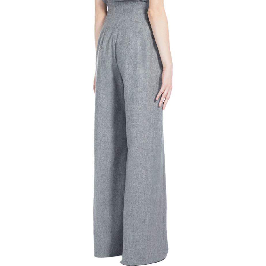 Shop (W) ''S Max Mara MaxMara Celana High-Waist Warna Polos dengan Kantong Samping. 1136103306-002