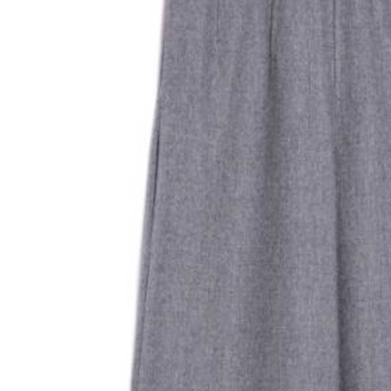 Sizing (W) ''S Max Mara MaxMara Celana High-Waist Warna Polos dengan Kantong Samping. 1136103306-002