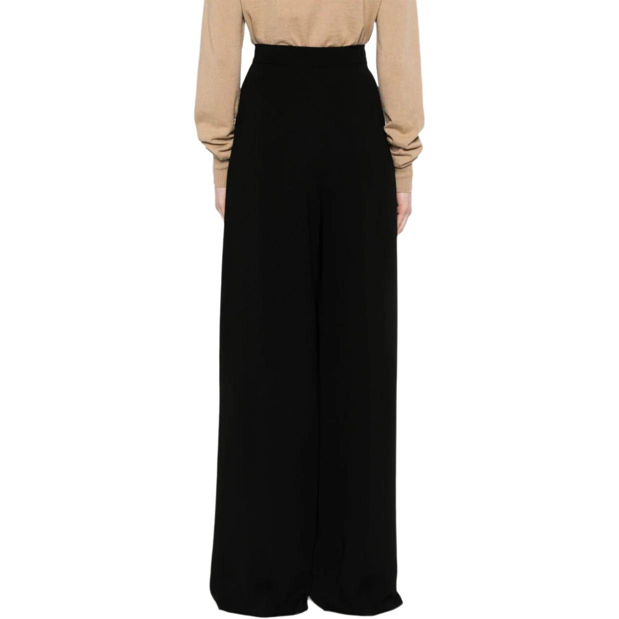 Shop (W) Seluar Panjang Tinggi Pinggang Lebar ''S Max Mara MaxMara Hitam 2421136041600