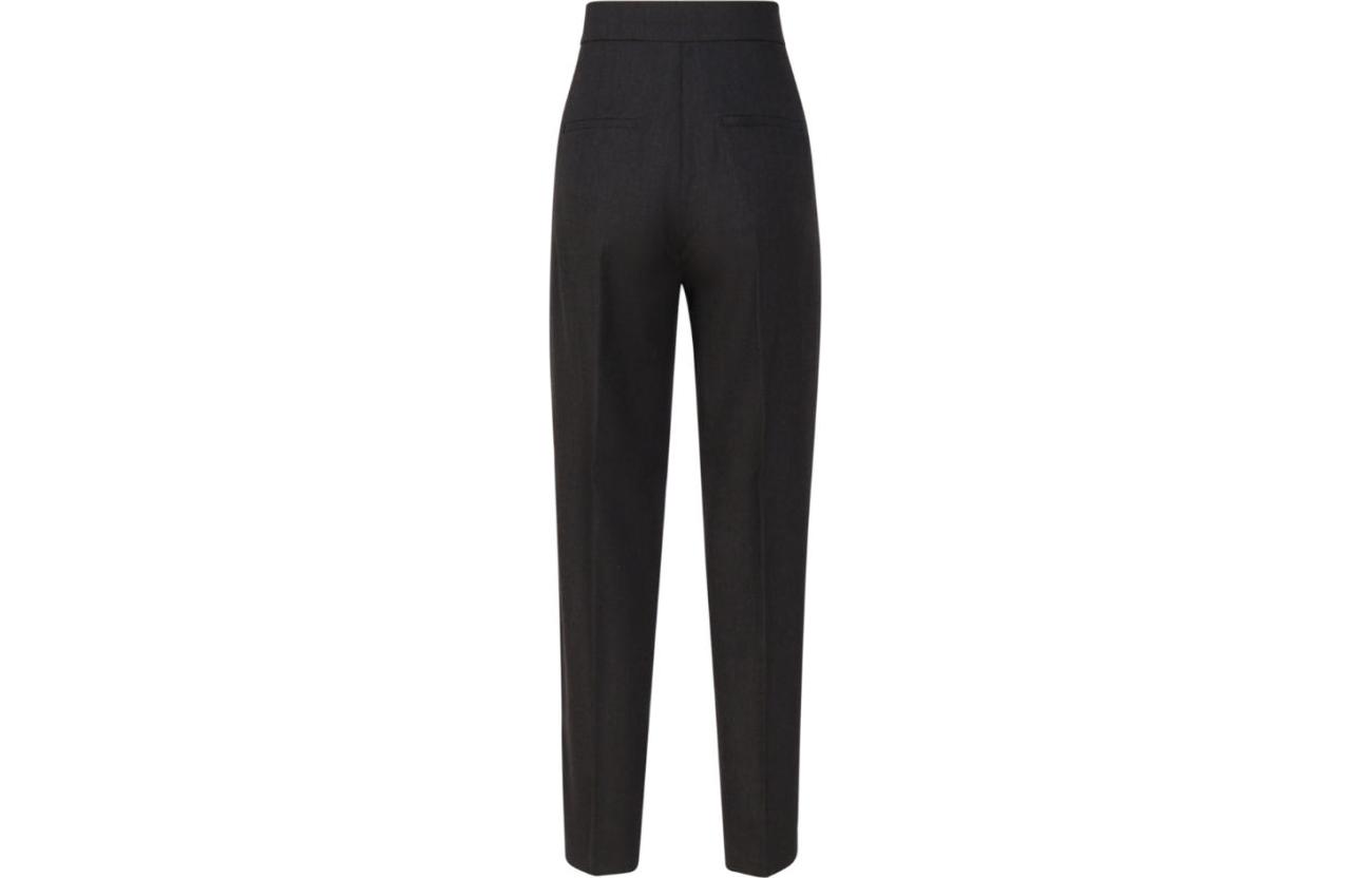 Lookbook (W) ''S Max Mara MaxMara 高腰百褶休閒長褲 黑色 1136113906-008