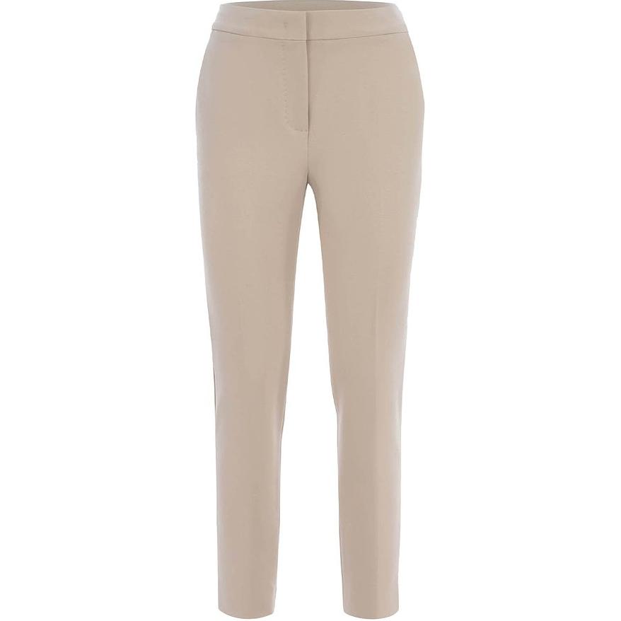 (Women) 'S Max Mara MaxMara  High-Waisted Slim Fit Casual Pants Light Brown 1178101106-050