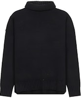 (Women) 'S Max Mara MaxMara High Neck Wool Knit Sweater Coal Grey Pullover 1366111306008-TRAU (Women) 'S Max Mara MaxMara High Neck Wool Knit Sweater Coal Grey Pullover 1366111306008-TRAU