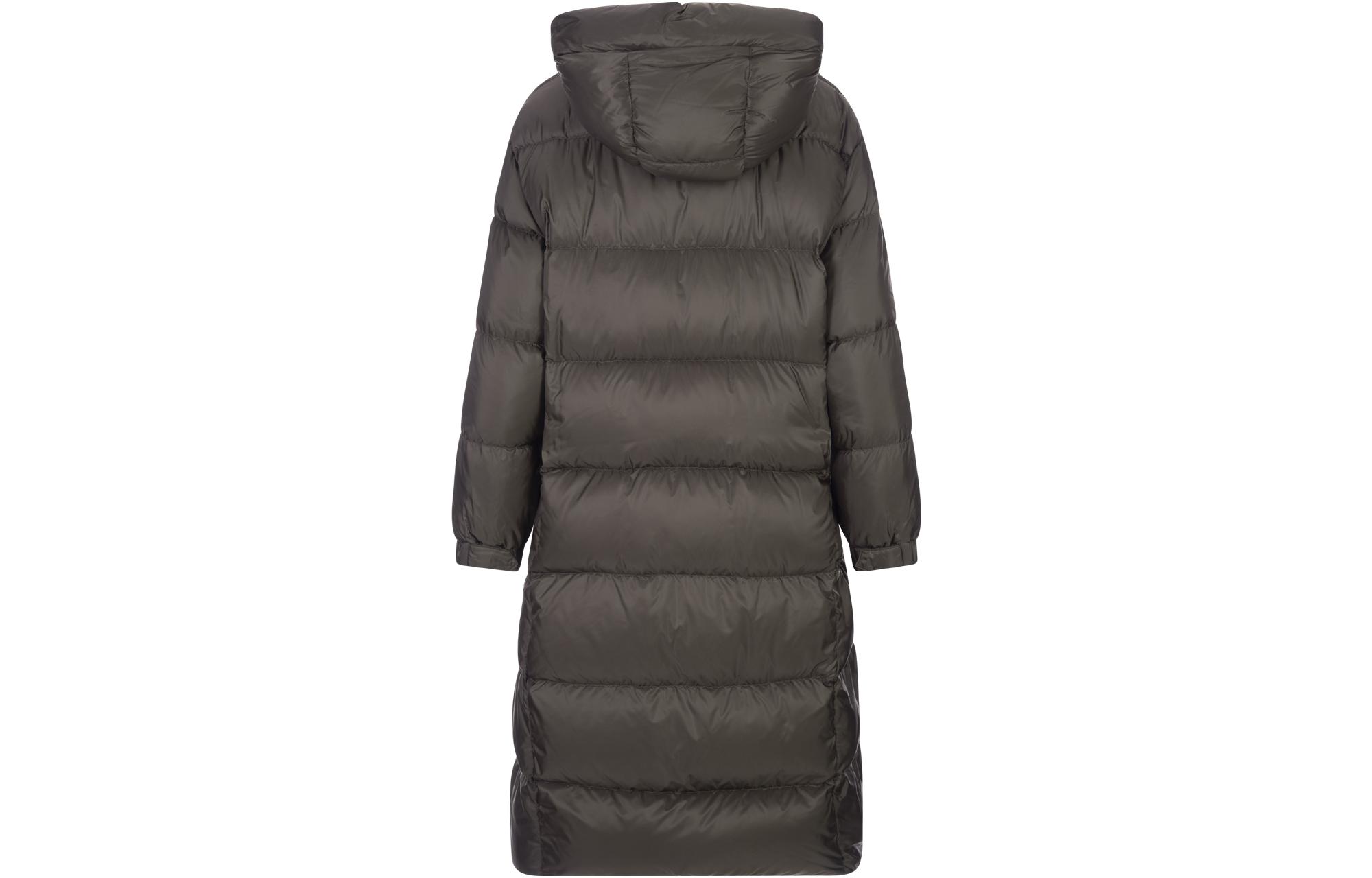 (Women) 'S Max Mara MaxMara  Hooded Puffer Jacket in Solid Dark Green. 2394960836600-062 圖 3