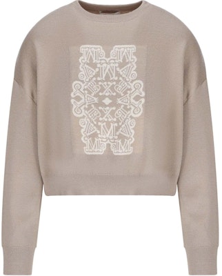 (W) ''S マックスマーラ ニットセーター 長袖 クルーネック ブラウン 2313661239600-014 Buy (W) ''S マックスマーラ ニットセーター 長袖 クルーネック ブラウン 2313661239600-014