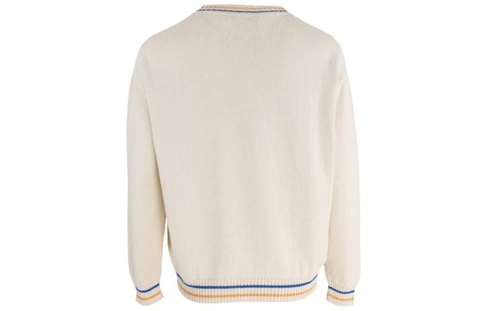 Lookbook (W) S Max Mara MaxMara 米色字母图案针织圆领长袖毛衣 53612337650-005