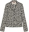 Buy (Women) 'S Max Mara MaxMara Leopard Jacquard Single-Breasted Long Sleeve Jacket 6916032306