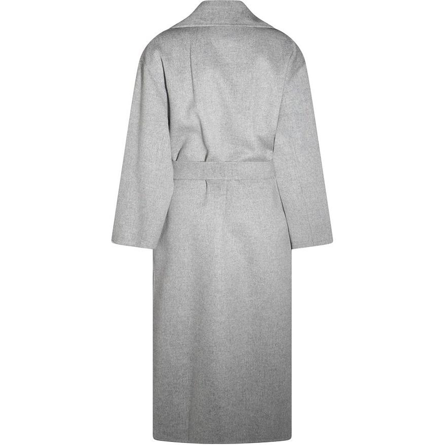 (Women) 'S Max Mara MaxMara  Light Gray Belted Long Sleeve Mid-Length Coat. 9016094106-042 圖 3