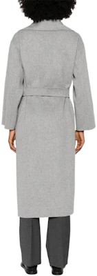 (W) Abrigo Gris Claro Largo con Cinturón y Manga Larga de ''S Max Mara MaxMara. 9016094106-042 Purchase (W) Abrigo Gris Claro Largo con Cinturón y Manga Larga de ''S Max Mara MaxMara. 9016094106-042