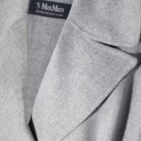 Cheap (W) Abrigo Gris Claro Largo con Cinturón y Manga Larga de ''S Max Mara MaxMara. 9016094106-042