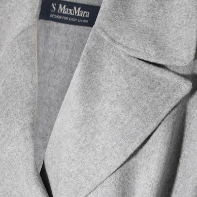 (W) Abrigo Gris Claro Largo con Cinturón y Manga Larga de ''S Max Mara MaxMara. 9016094106-042 Cheap (W) Abrigo Gris Claro Largo con Cinturón y Manga Larga de ''S Max Mara MaxMara. 9016094106-042
