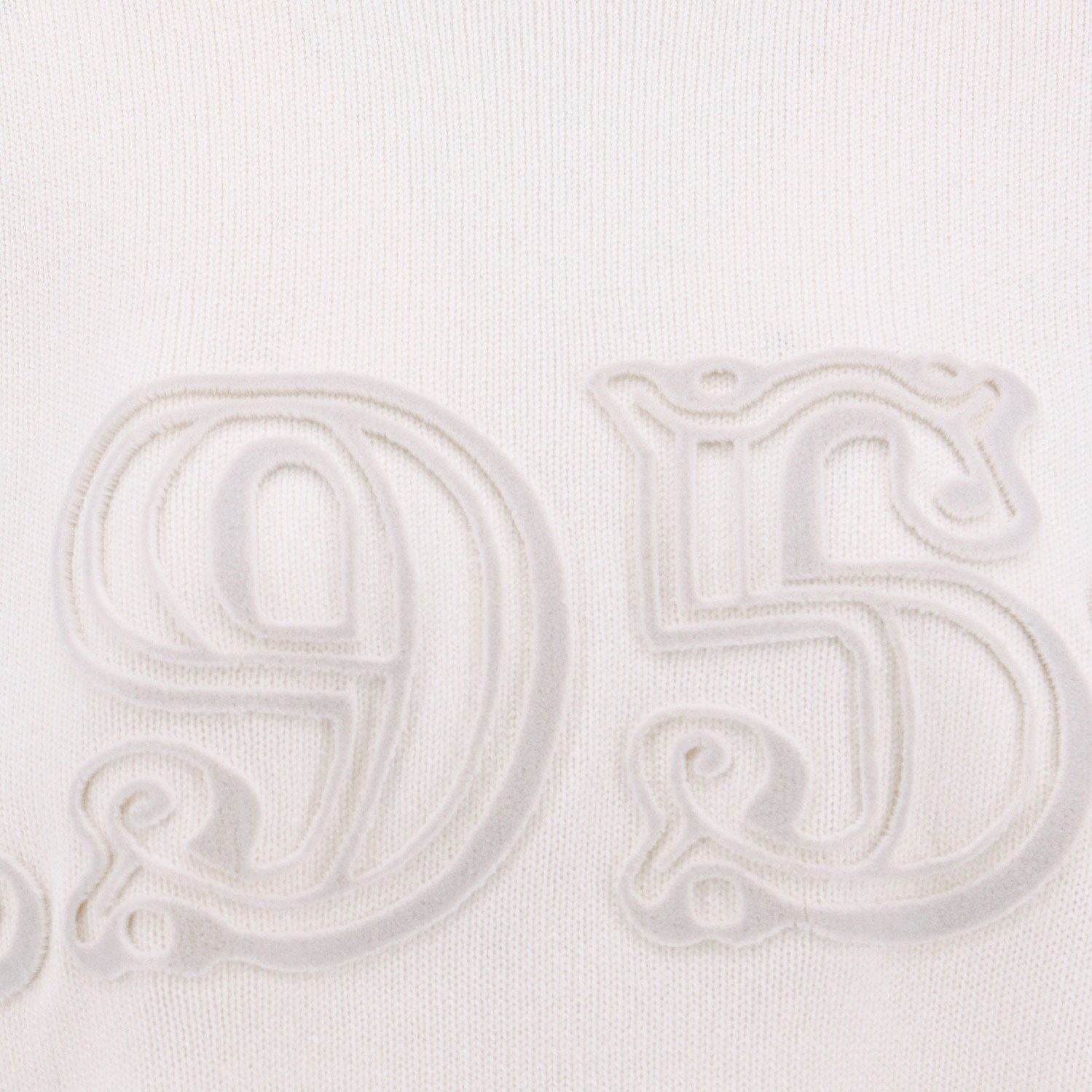 (Women) 'S Max Mara MaxMara  Light Pink Number Patch Crewneck Long Sleeve Sweater 2313660706-001 圖 5