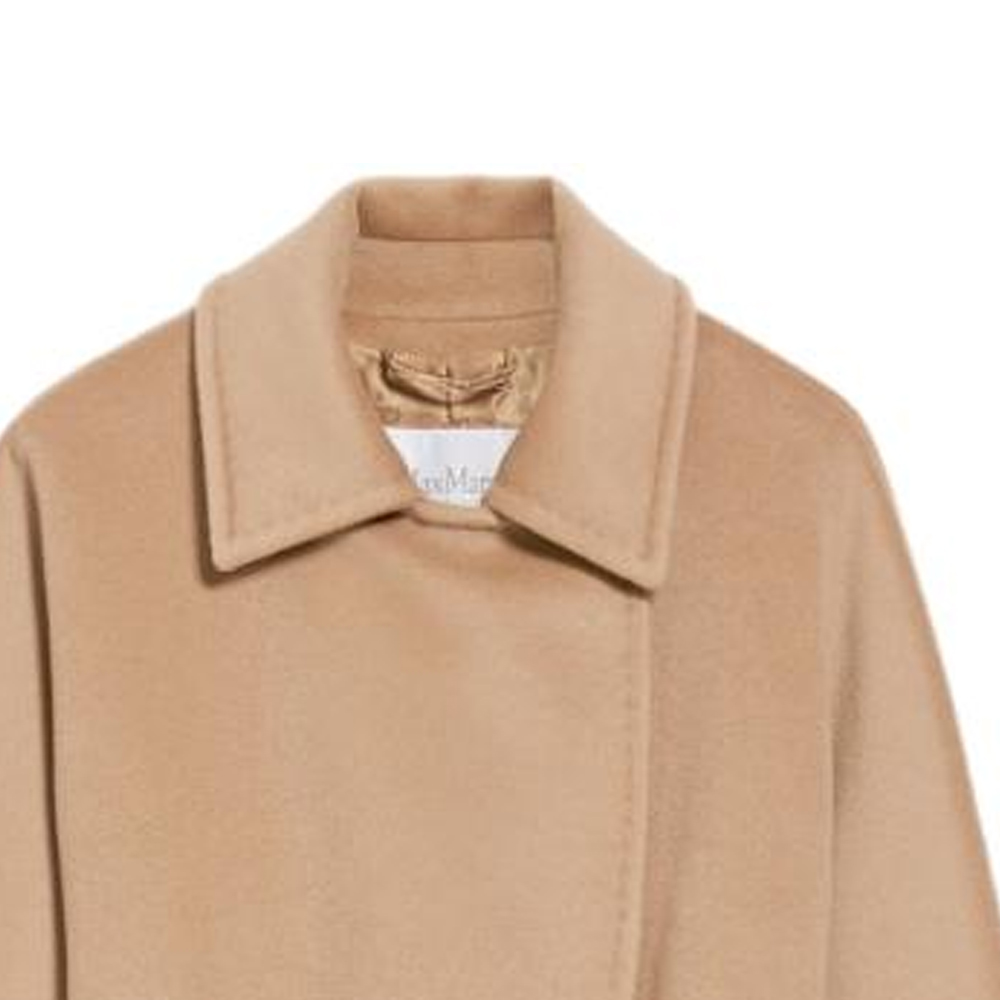 (Women) 'S Max Mara MaxMara  Long Camel Coat - Cashmere & Wool Robe Style with Lapel. 1016033306001-ESTELLA 圖 6