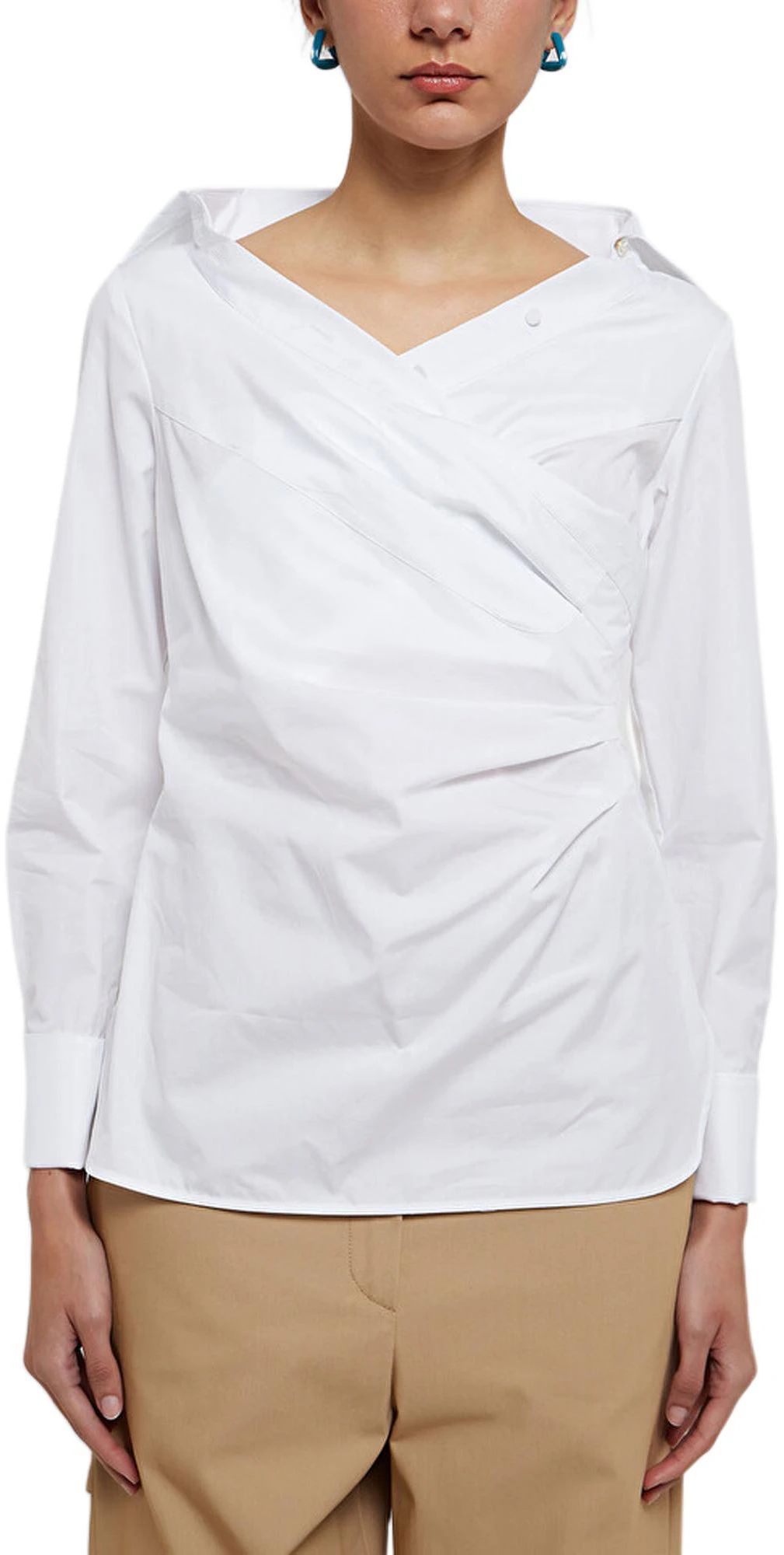women-s-max-mara-max-mara-long-sleeve-pure-cotton-shirt-in-white-11110327600-001