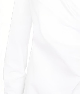 (Women) 'S Max Mara MaxMara Long Sleeve Pure Cotton Shirt in White 11110327600-001 Details for (Women) 'S Max Mara MaxMara Long Sleeve Pure Cotton Shirt in White 11110327600-001