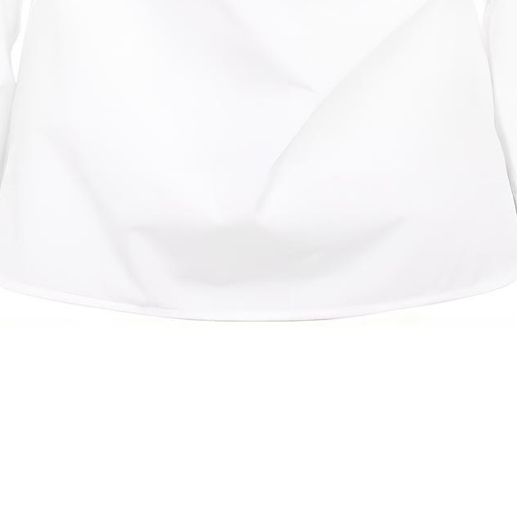Cheap (Women) 'S Max Mara MaxMara  Long Sleeve Pure Cotton Shirt in White 11110327600-001