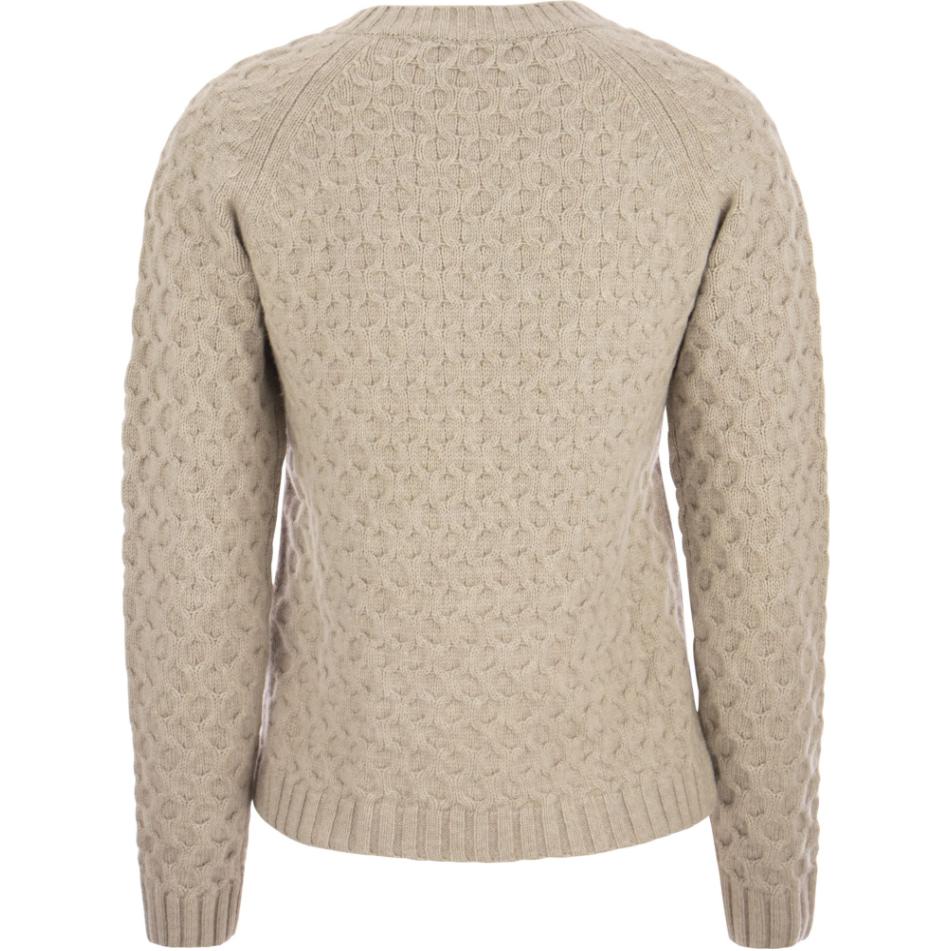 Lookbook (W) ''Max Mara Loose-Fit Long-Sleeve Pullover Sweater Coklat'' 6366053306-004