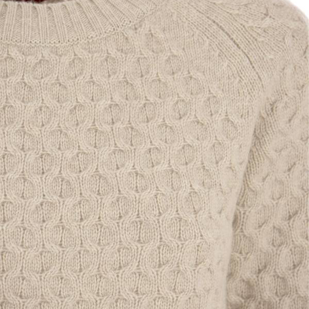 Shop (W) ''Max Mara Loose-Fit Long-Sleeve Pullover Sweater Coklat'' 6366053306-004