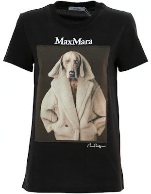 (W) 맥스마라 루즈핏 애니멀 그래픽 블랙 반팔 티셔츠. VALIDO004 Order (W) 맥스마라 루즈핏 애니멀 그래픽 블랙 반팔 티셔츠. VALIDO004