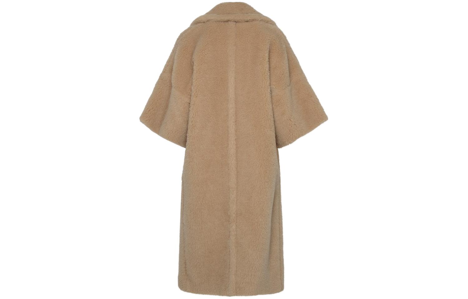 (Women) 'S Max Mara MaxMara  Mid-Length Khaki Double-Breasted Coat with Half Sleeves. 2310110431-009 圖 3