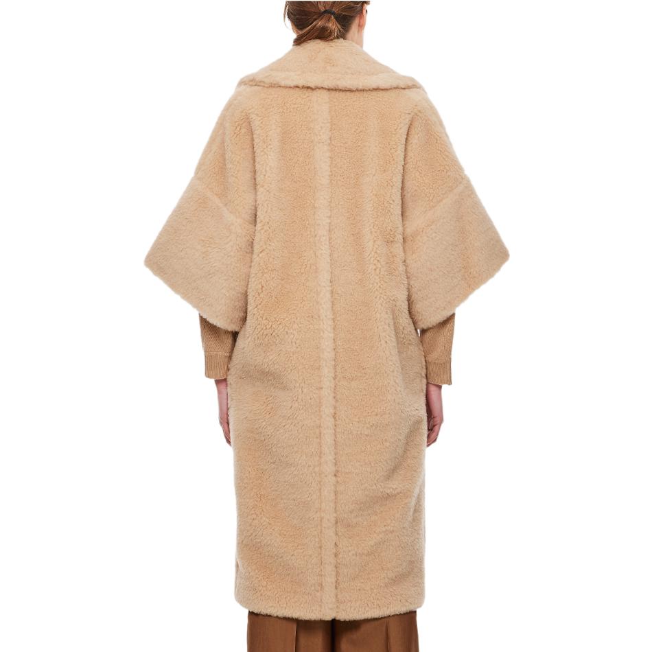 (Women) 'S Max Mara MaxMara  Mid-Length Khaki Double-Breasted Coat with Half Sleeves. 2310110431-009 圖 6