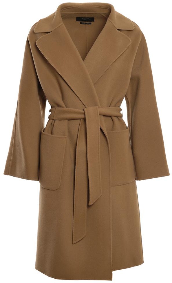 women-s-max-mara-max-mara-mid-length-solid-brown-belted-coat-with-lapel-collar-long-sleeve-50160819-066