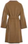 Lookbook (W) ''Max Mara Mantel Cokelat Solid Panjang Sedang dengan Sabuk, Kerah & Lengan Panjang'' 50160819-066