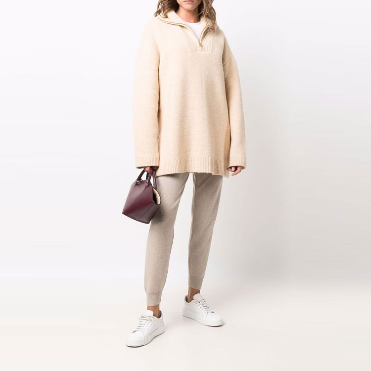 Lookbook (W) Pantalones Casual Elásticos Nude ''S Max Mara MaxMara Color Sólido. 1336031306005-DELTA