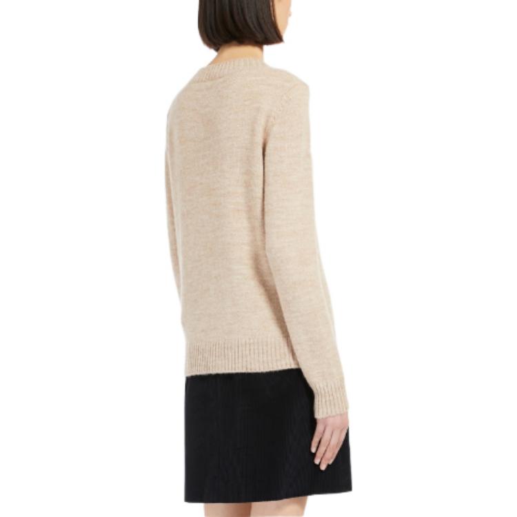 (Women) 'S Max Mara MaxMara  Owl Jacquard Knit Sweater Brown. 5366132906004-GALLO 圖 4