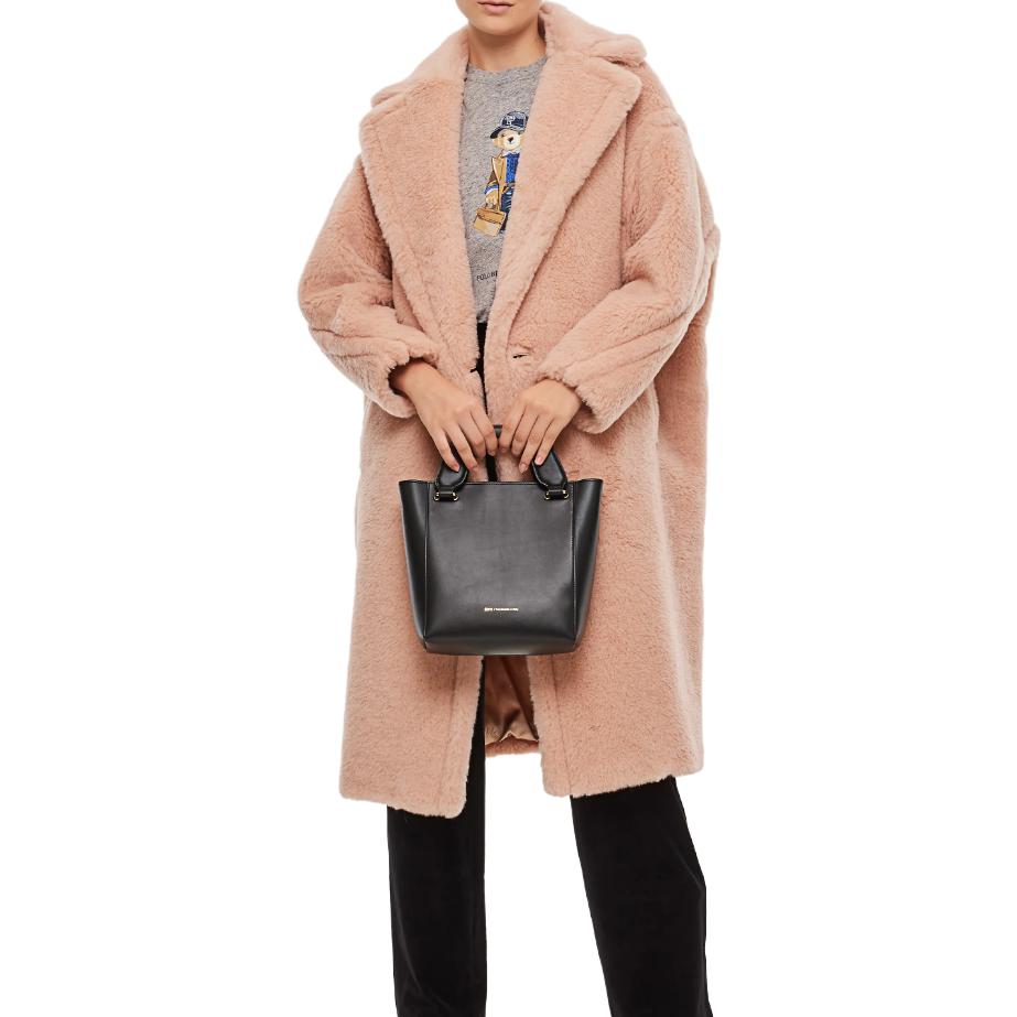 (Women) 'S Max Mara MaxMara  Pink Double-Breasted Long Sleeve Oversized Coat. 2310160133600-003 圖 3