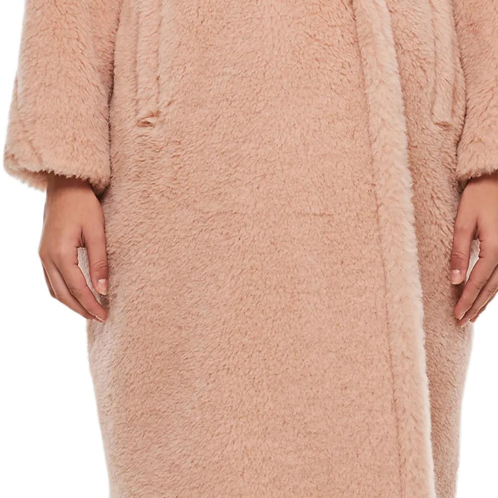 (Women) 'S Max Mara MaxMara  Pink Double-Breasted Long Sleeve Oversized Coat. 2310160133600-003 圖 6