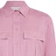 Purchase (Women) 'S Max Mara MaxMara Pink Solid Button-Up Relaxed Long Sleeve Shirt 1111144306-005