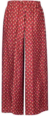 (W) Pantalones Casuales Rojos Sueltos con Estampado Contraste ''S Max Mara MaxMara 11311121600-065005 Order (W) Pantalones Casuales Rojos Sueltos con Estampado Contraste ''S Max Mara MaxMara 11311121600-065005