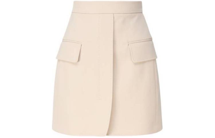 Order (Women) 'S Max Mara MaxMara  Short High-Waist Casual Skirt Beige 2411101031600-023