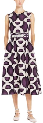 (Women) 'S Max Mara MaxMara Short Slim-Fit Round Neck Sleeveless Purple Dress 922619380600-001 Shop (Women) 'S Max Mara MaxMara Short Slim-Fit Round Neck Sleeveless Purple Dress 922619380600-001