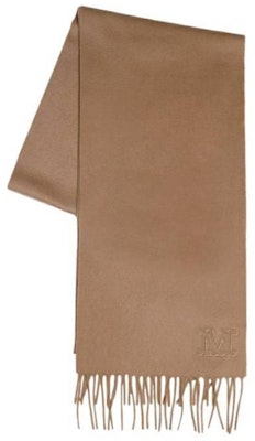 (Women) 'S Max Mara MaxMara Simple Comfortable Fringe Knit Scarf Light Brown 2345413136600068 Lookbook (Women) 'S Max Mara MaxMara Simple Comfortable Fringe Knit Scarf Light Brown 2345413136600068
