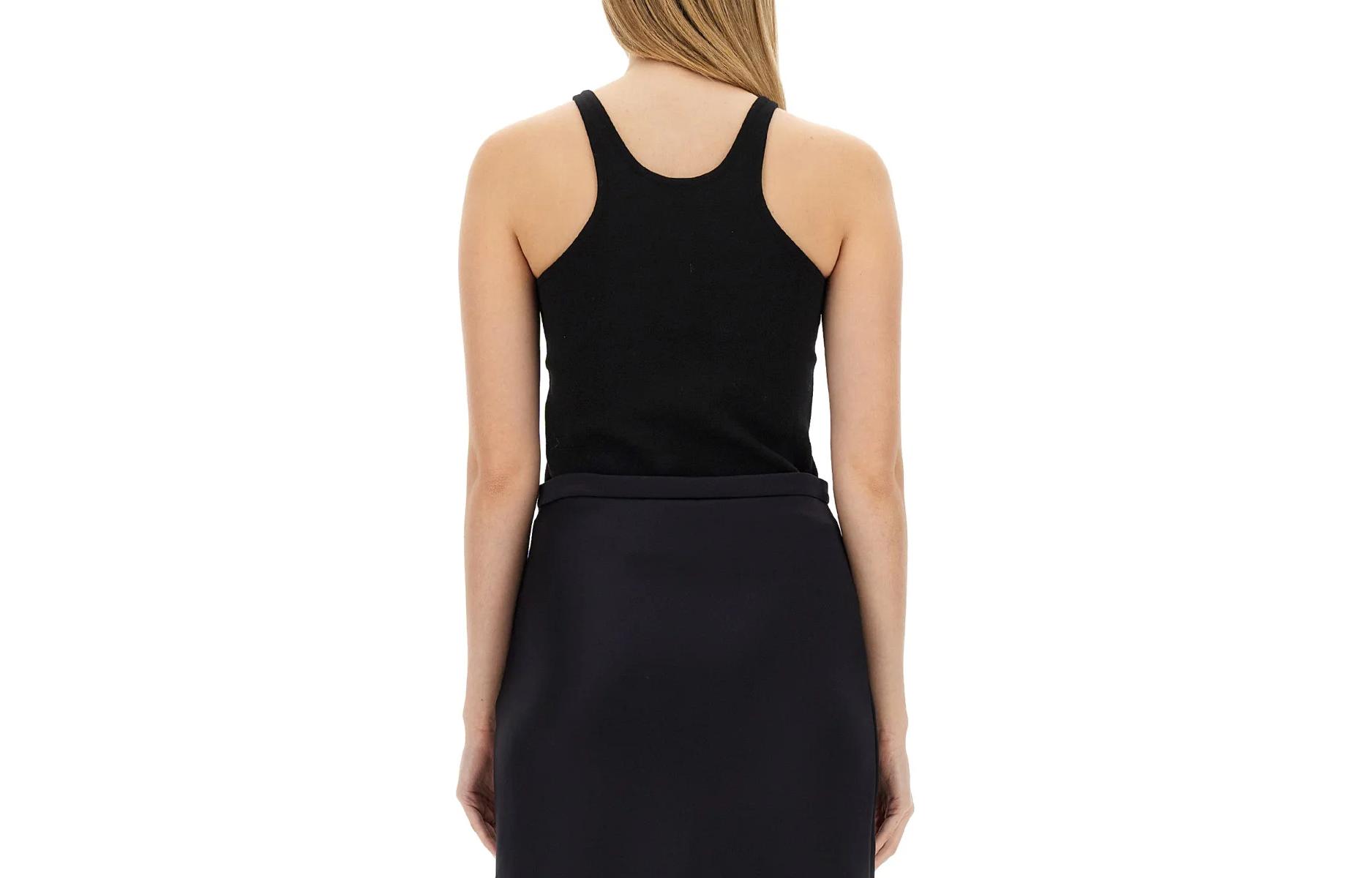 Lookbook (Women) 'S Max Mara MaxMara  Slim-Fit Sleeveless Tank Top Black 2411361071600-008