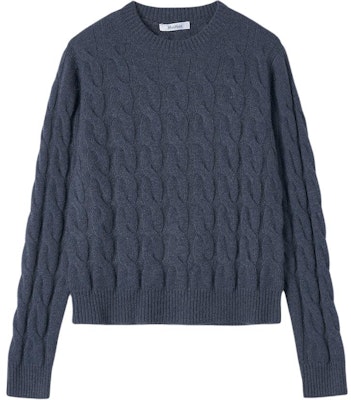 (W) ''S 맥스마라 슬림핏 라운드넥 긴팔 니트 스웨터 - 블루 1366052906008-EDIPO Buy (W) ''S 맥스마라 슬림핏 라운드넥 긴팔 니트 스웨터 - 블루 1366052906008-EDIPO