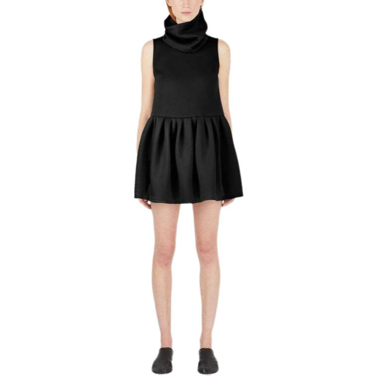 (Women) 'S Max Mara MaxMara  Slim Fit Sleeveless Black Dress 16310121-600-002