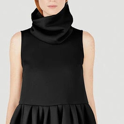 (Women) 'S Max Mara MaxMara Slim Fit Sleeveless Black Dress 16310121-600-002 Sizing (Women) 'S Max Mara MaxMara Slim Fit Sleeveless Black Dress 16310121-600-002