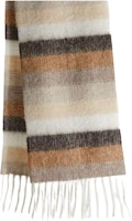 (Women) 'S Max Mara MaxMara Soft Yarn Scarf - Versatile Beige Fashion Accessory 5546051406 (Women) 'S Max Mara MaxMara Soft Yarn Scarf - Versatile Beige Fashion Accessory 5546051406