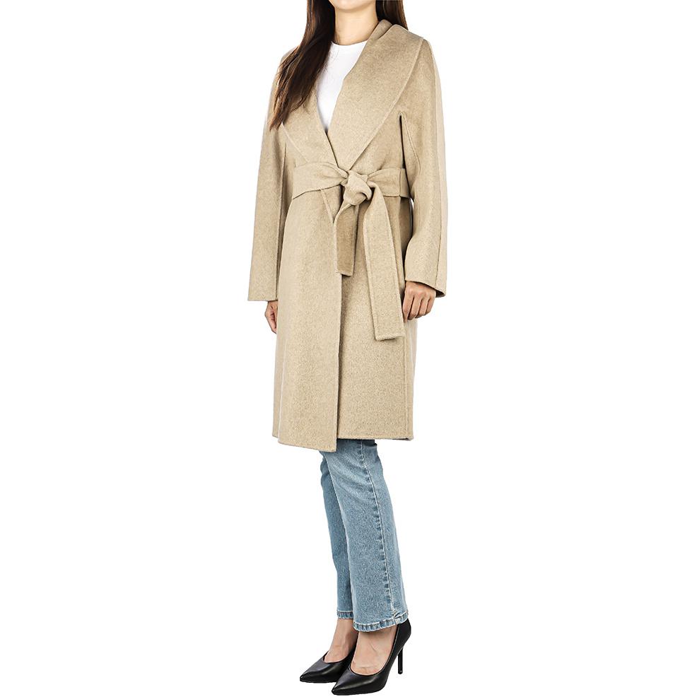 Purchase (W) ''Trench Largo Cinturón Ajustado Cintura Alta ''S Max Mara Marrón Claro''. 2360160439600-001