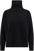 (Women) 'S Max Mara MaxMara Solid Black Turtleneck Knitted Sweater Long Sleeve 2313661233600-004 (Women) 'S Max Mara MaxMara Solid Black Turtleneck Knitted Sweater Long Sleeve 2313661233600-004