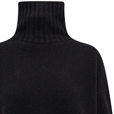 (Women) 'S Max Mara MaxMara Solid Black Turtleneck Knitted Sweater Long Sleeve 2313661233600-004 Cheap (Women) 'S Max Mara MaxMara Solid Black Turtleneck Knitted Sweater Long Sleeve 2313661233600-004